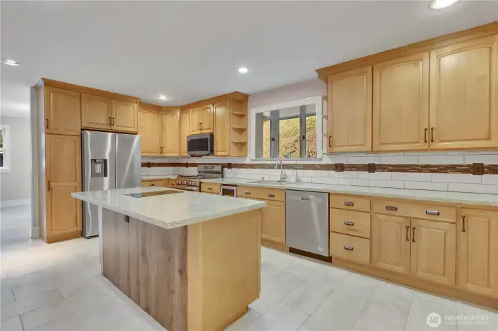 large kitchen