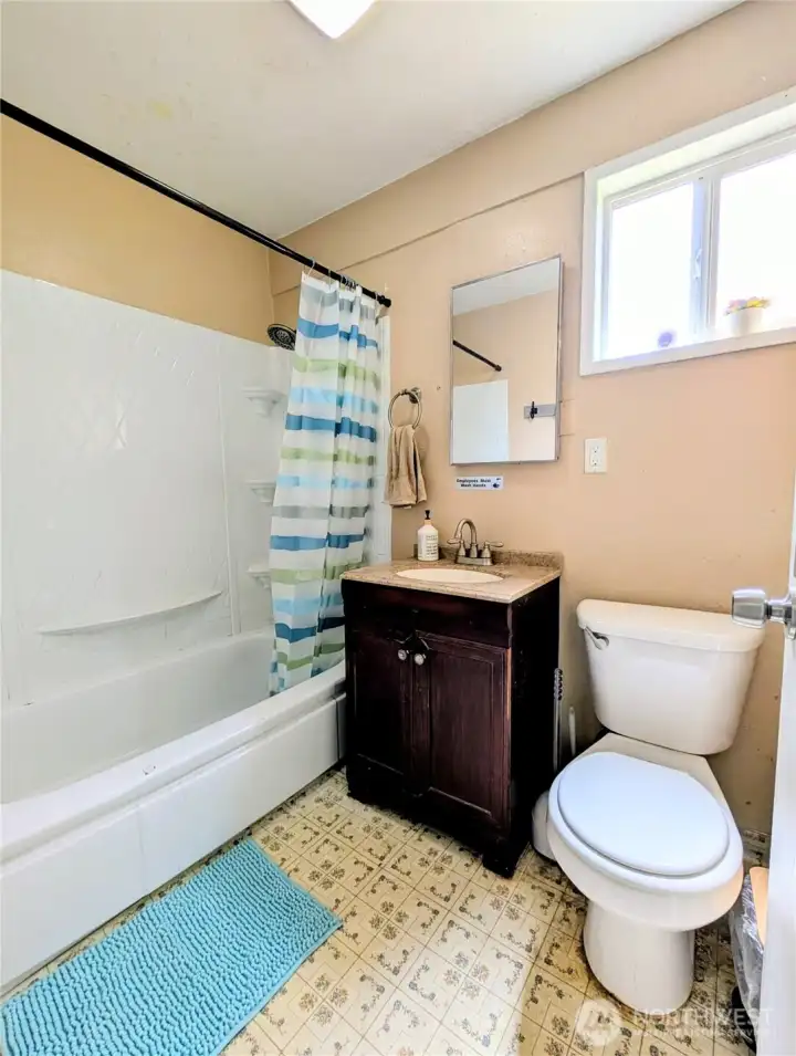 Bathroom on main floor