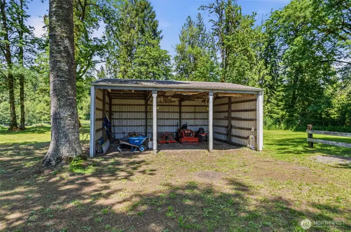 3-Bay Carport with Shop Potential 3-Bay Carport with Shop Potential