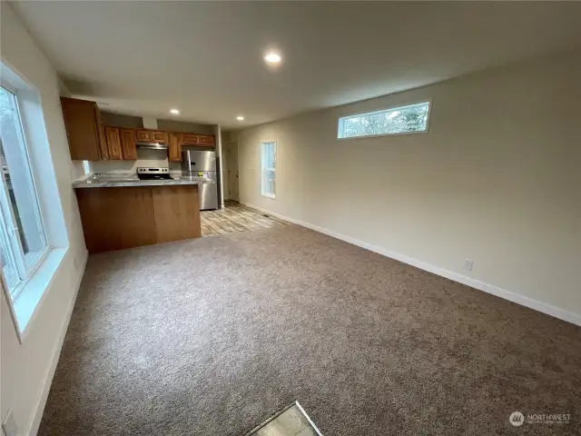 Living room/Kitchen area