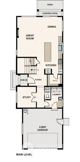 Disclaimer-1st Floor-Marketing rendering of floor plan, illustrative purposes only-may vary per location.