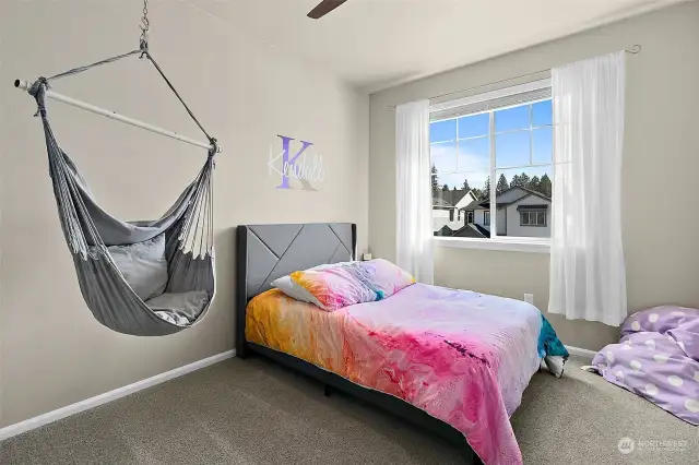 Whether used as a guest room, home office, or personal retreat, this bedroom is designed with comfort and functionality in mind, adding flexibility to your living arrangements.