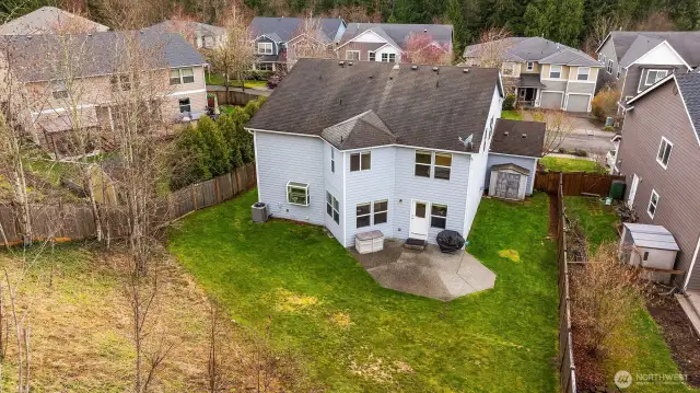 Aerial View From the Back