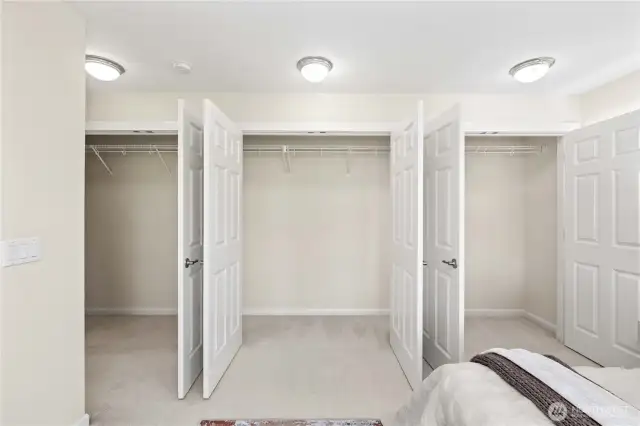 Three Closets!