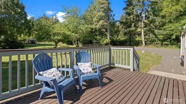 Sunshine, privacy, and space to spread out - this fully fenced 0.27-acre lot is a rare find. Tucked at the end of the road, it's the perfect setting for relaxing, starting a garden, or just enjoying a little breathing room.