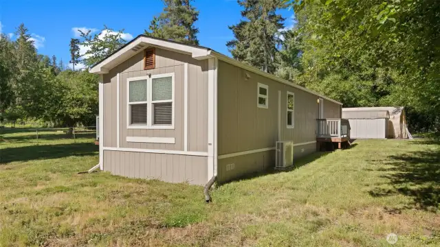 The summer heat is here, but don’t sweat it, you've got A/C. This home has a mini-split & heat pump to keep things cool and comfy all summer long.