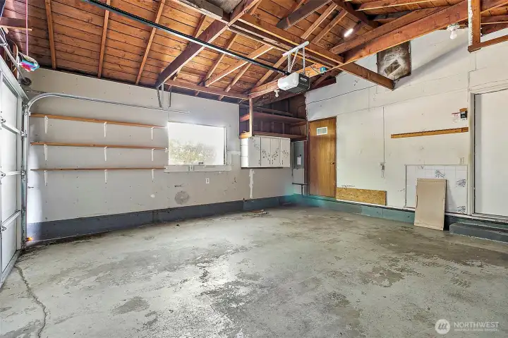 2 car garage