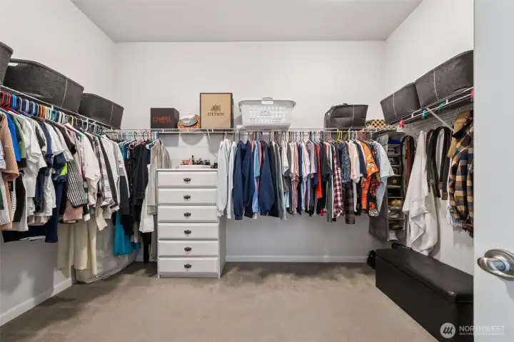 Huge closet in the primary