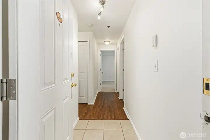 Interior front entry.