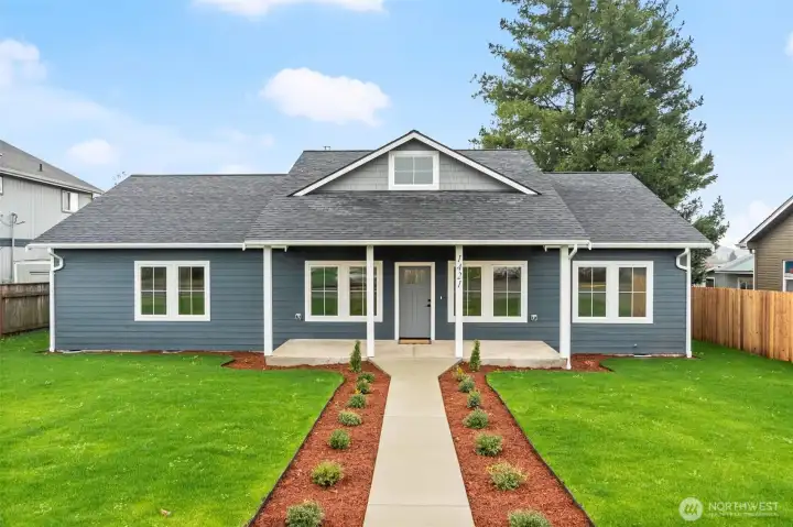 Brand new 2025 construction showcasing quality craftsmanship, and modern efficiency in the heart of Elma.