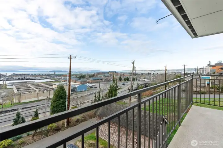The balconies have a waterproof coating and railings refreshed with a powder coat.