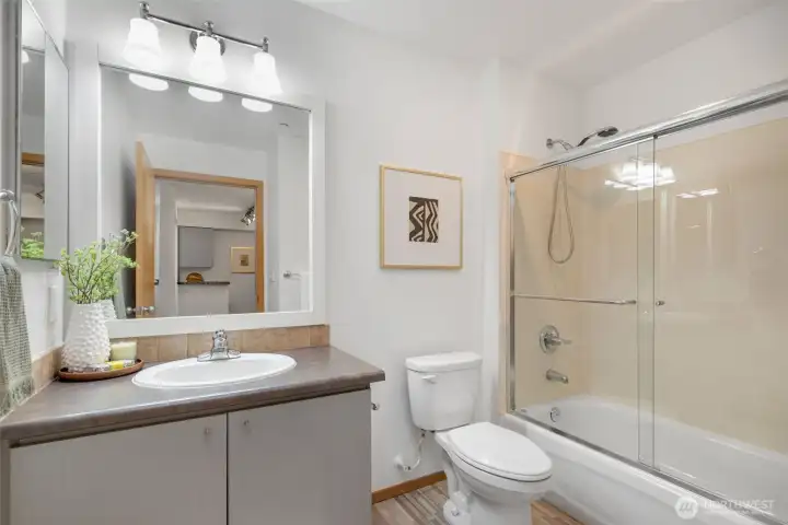 new bathroom hardware and lighting