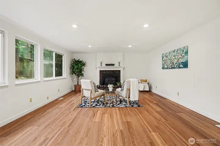 Fresh paint & new flooring throughout makes this beautiful home move-in ready.