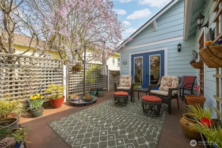 The flowers are just beginning to bloom but this will continue for months!