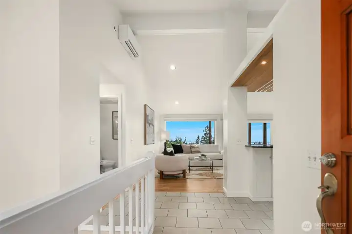 Views upon entry create a dramatic moment.