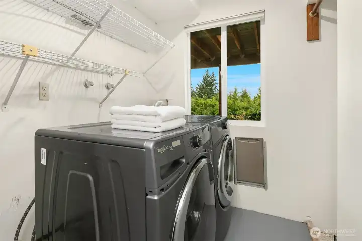 Utility and laundry room.