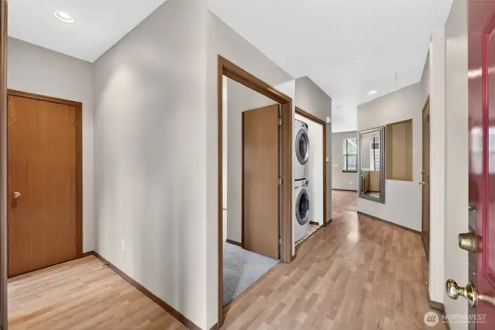 A welcoming entry that sets the tone for connected, single-level living.