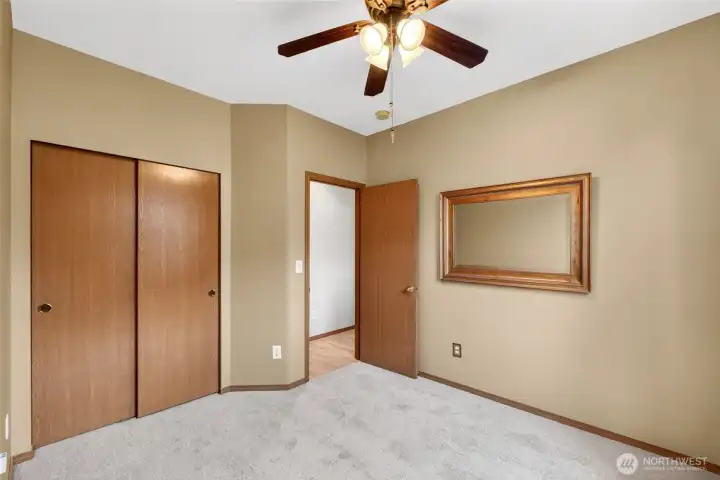 Flexible secondary bedrooms, perfect for guests, hobbies, or a home office.