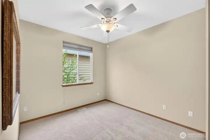 Functional and accessible space for guests or shared living.