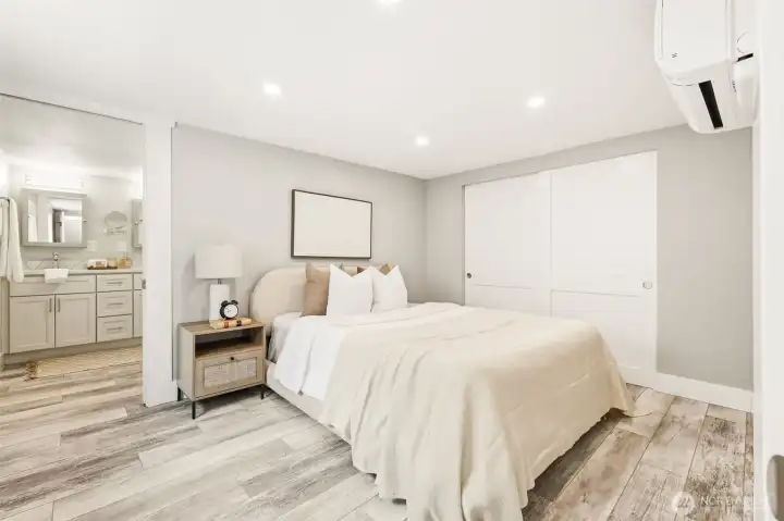 Sumptuous Primary ensuite with large closet