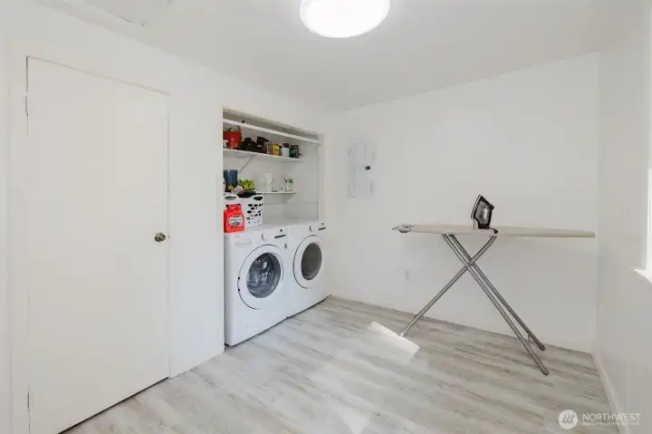 HUGE! laundry room.  Was a 3rd bedroom