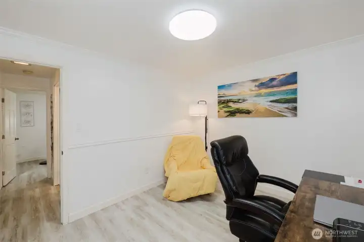 office on main floor