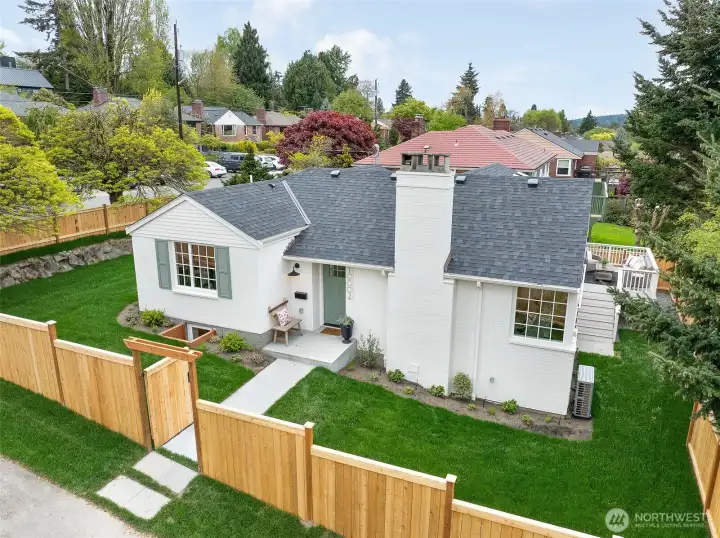 Perched on a sweet corner lot just moments from miles of trails at Carkeek Park, groceries, restaurants, coffee, and more, this mid-century gem in Crown Hill has been fully renovated down to the studs - move right in and fall in love with this amazing community!
