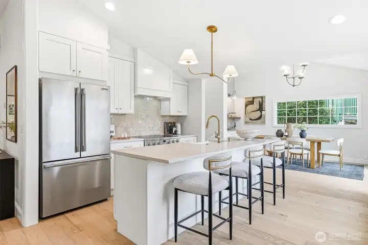 A kitchen truly built with the chef in mind.