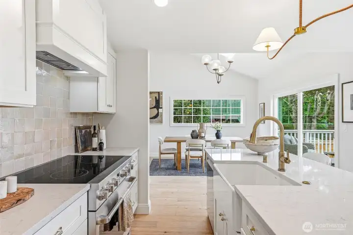 High-end (all-new) appliances, quartz countertops, new cabinetry and lighting - guaranteed to impress.
