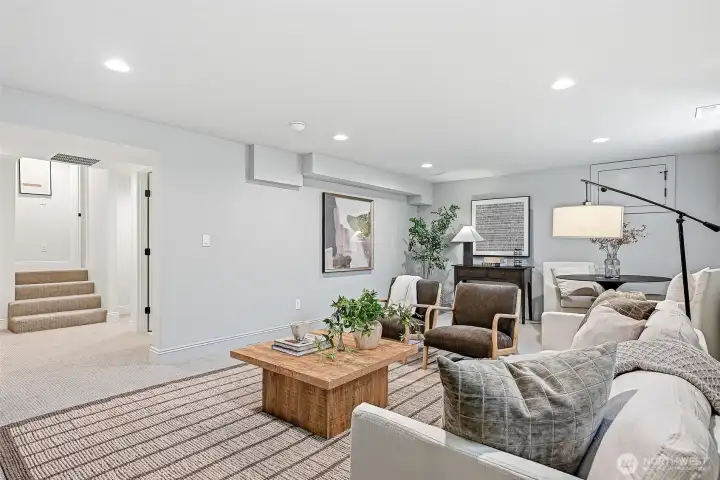 Plenty of room for a play area, home office, gym - you name it.