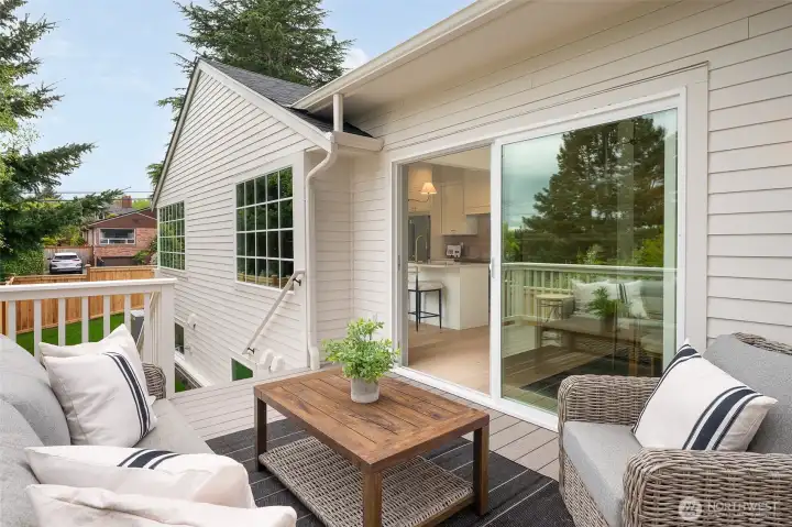 Soak up sun with friends for many summers to come in this fabulous space.
