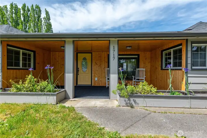 Enjoy Covered Front Porch