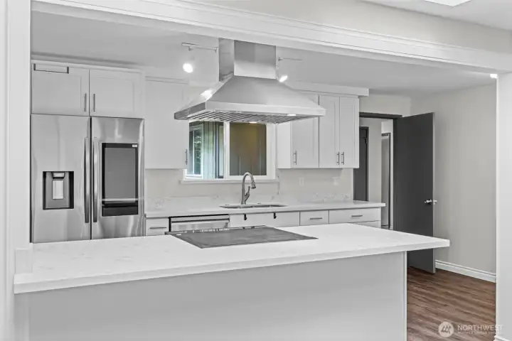 Kitchen with nook Kitchen with nook