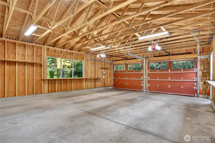Incredible 750SQFT garage. Constructed within the last decade.