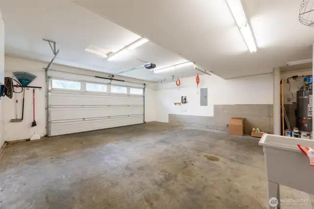Heated garage