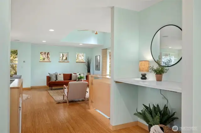 Main floor living