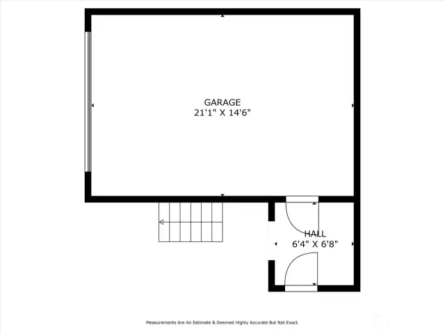Private Garage floor plan