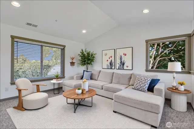 Large Loft or Bonus Room Upstairs