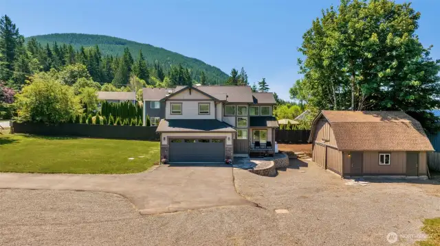 Don't miss the creek on the property!