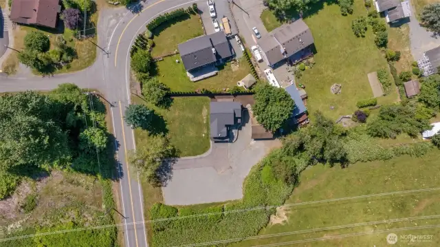 Over a half an acre lot, perfect for outdoor lovers.