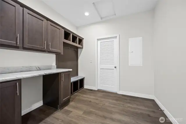 Utility Room off Kitchen & Garage