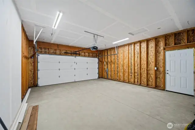 2 Car Attached Garage