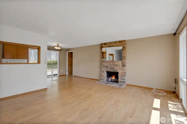 Original hardwood floors!