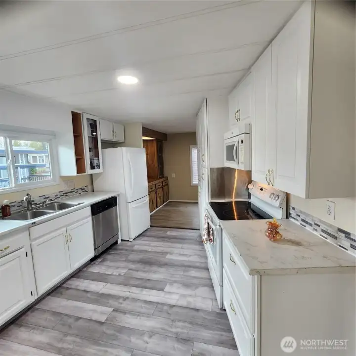 Modernized kitchen