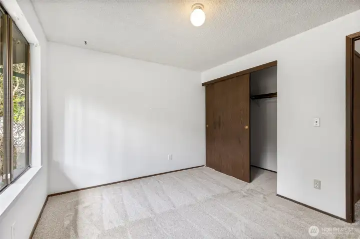 Office with a closet