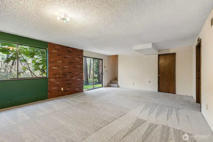 Expansive Basement Finished Bonus Room 317 Sq Ft approximately