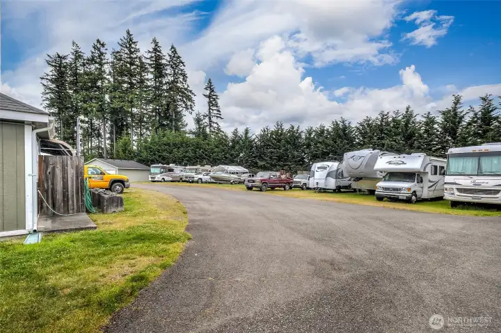 RV Parking available