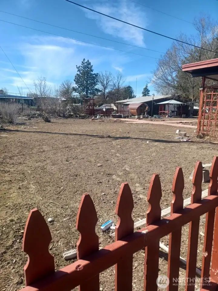 back yard
