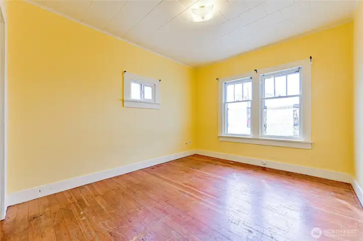 Sun filled front bedroom