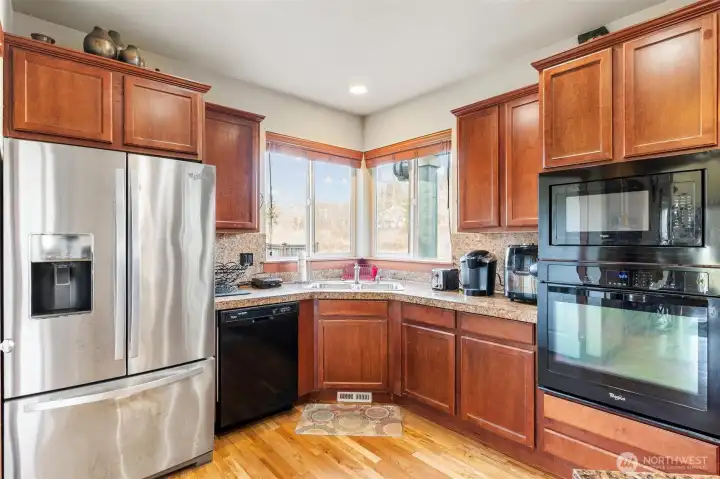 Imagine looking at the window as you do the dishes